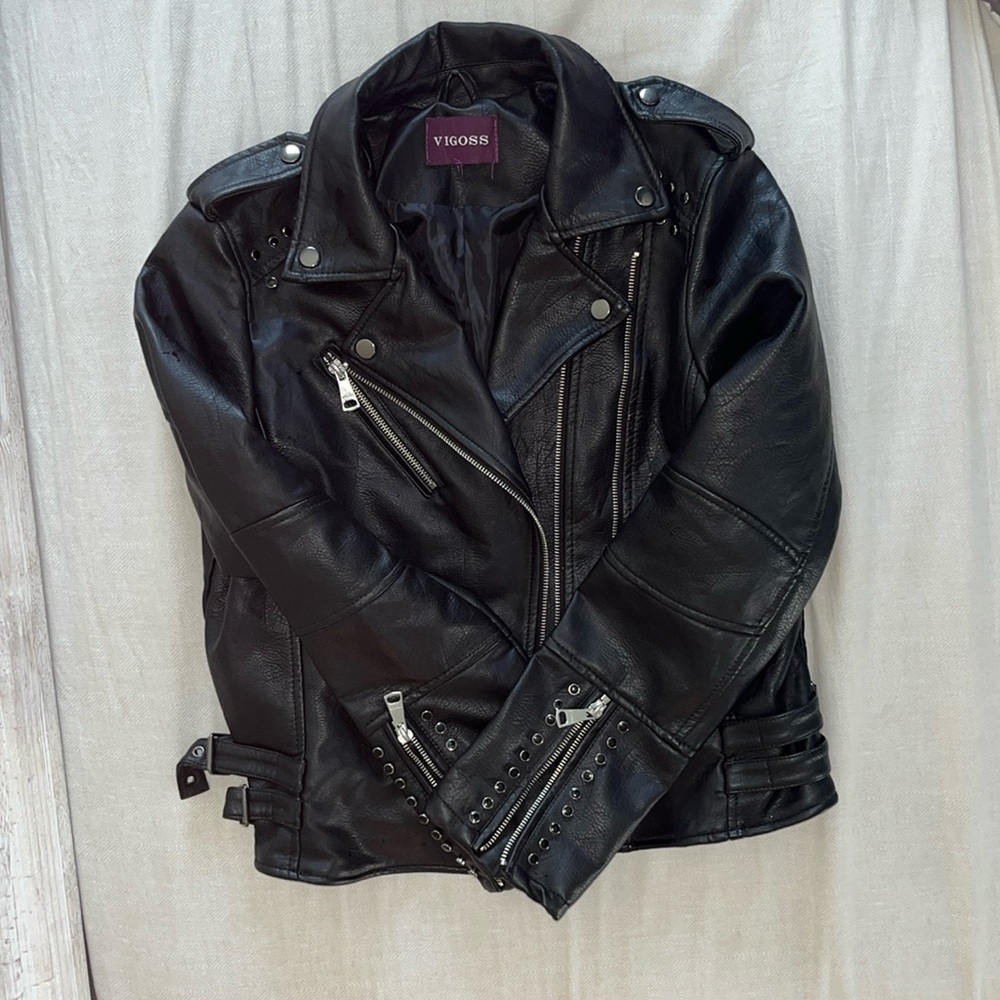 Vigoss Faux Leather Jacket